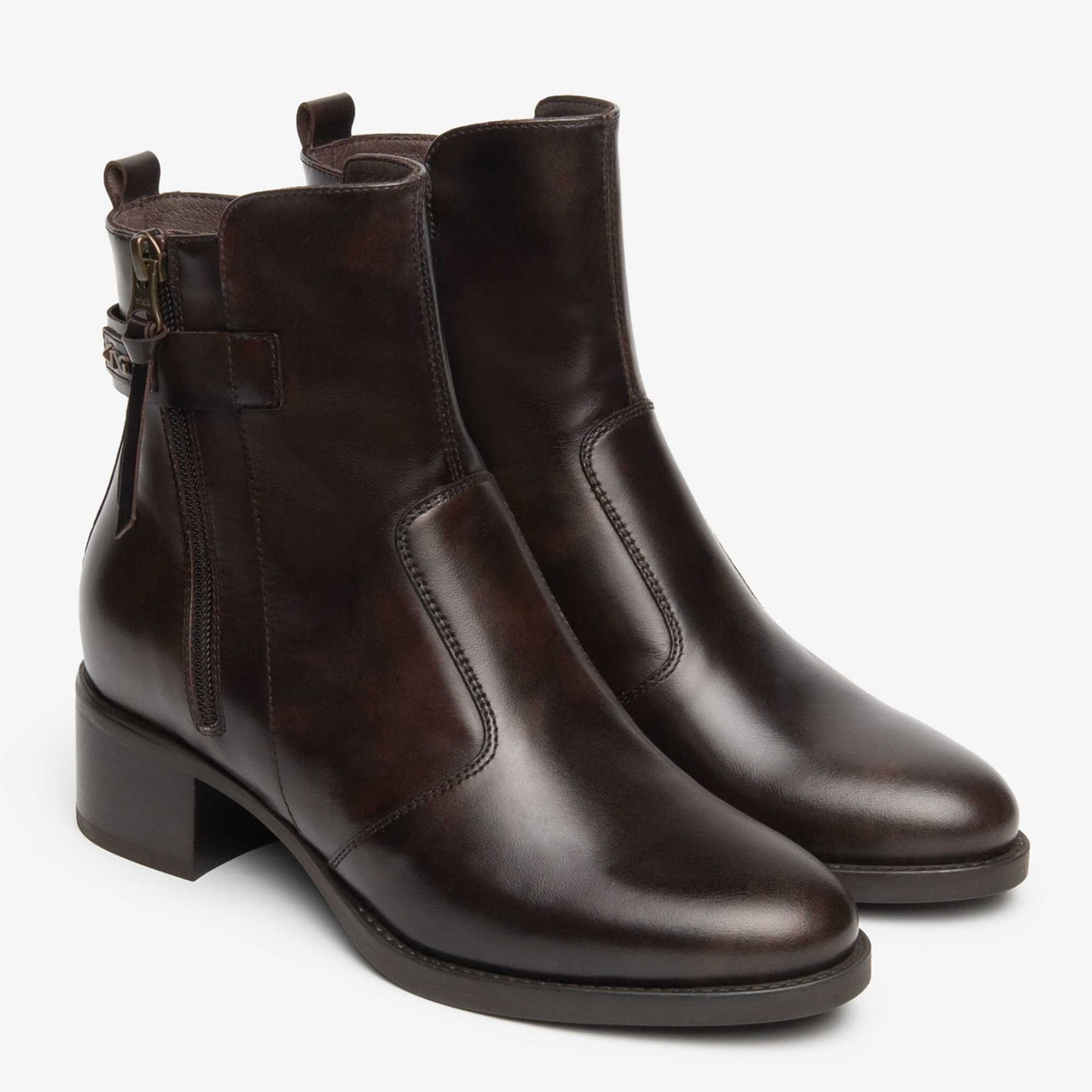 Stivaletti NeroGiardini I617210D-301 Donna in Pelle Marrone Caffé | Scarpe Made in Italy
