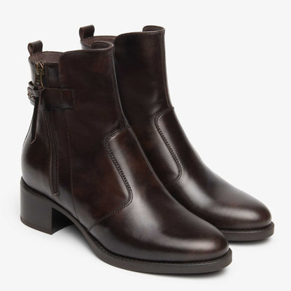 Stivaletti NeroGiardini I617210D-301 Donna in Pelle Marrone Caffé | Scarpe Made in Italy