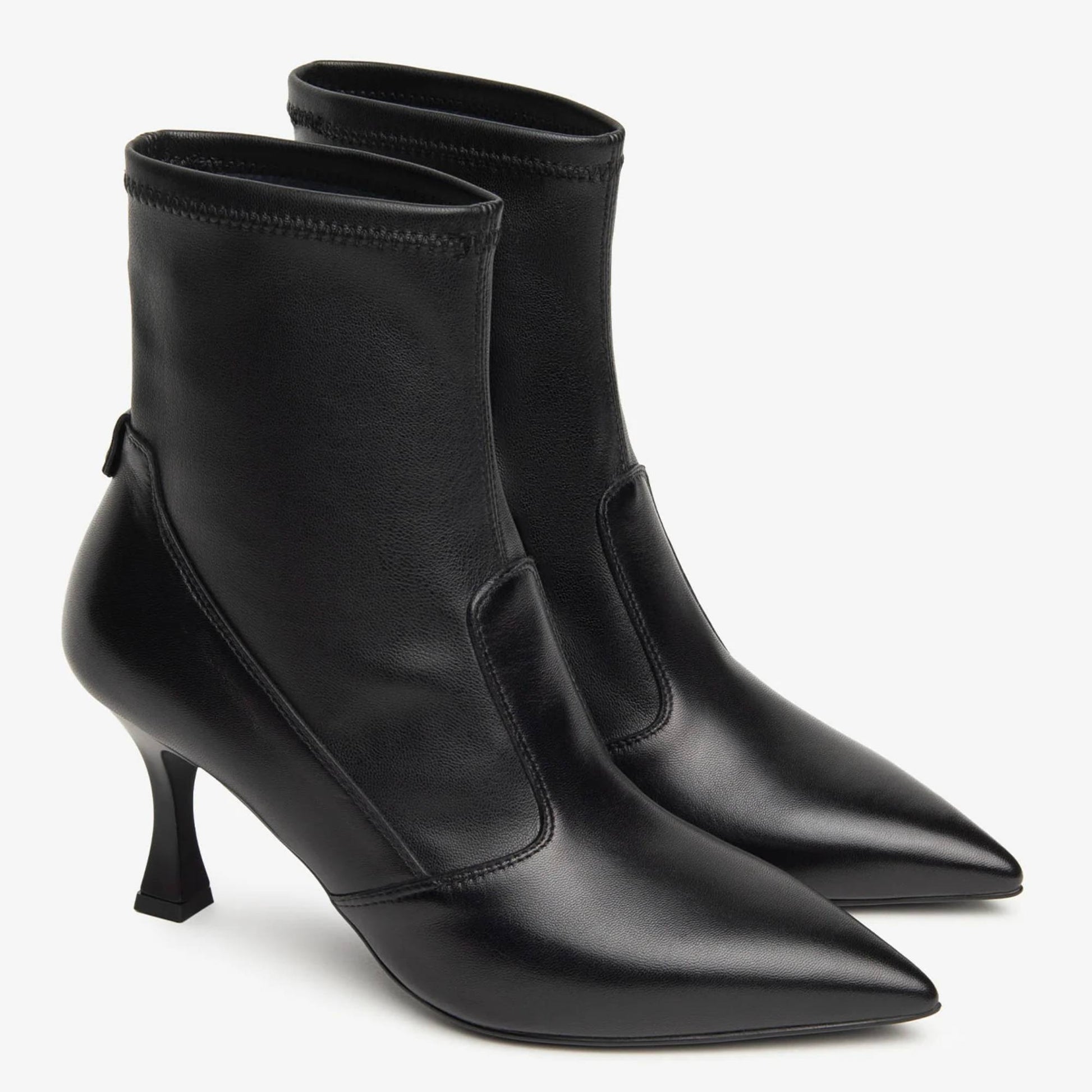 Stivaletto NeroGiardini I410830DE-100 Nero Donna in Pelle | Made in Italy