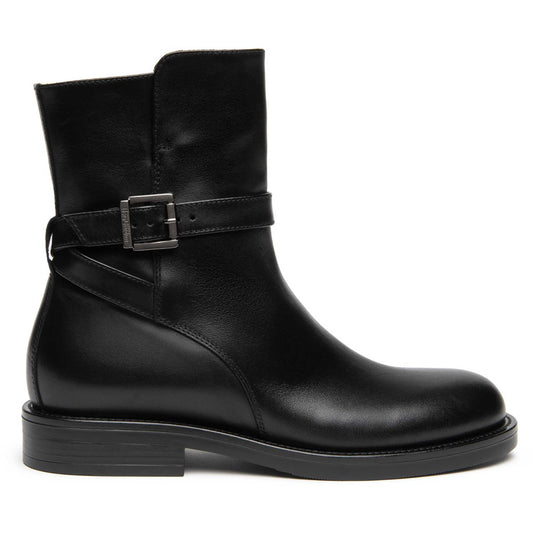 Stivaletto NeroGiardini I617980D-100 Donna Nero in Pelle | Autunno Inverno