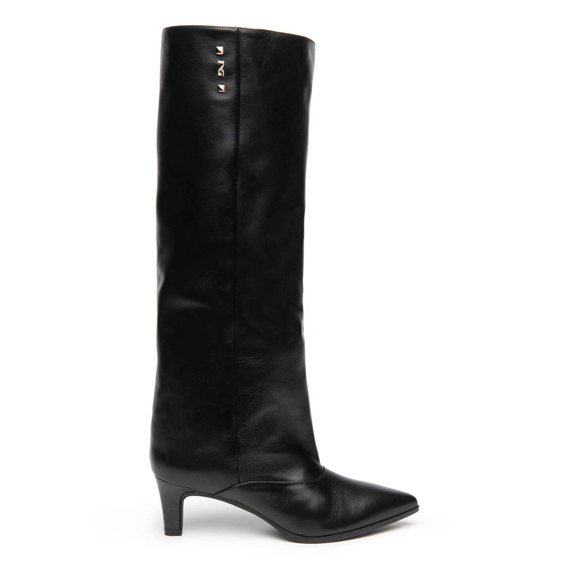 Stivali NeroGiardini Donna I617791DE-100 in Pelle Nera