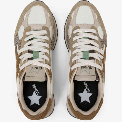 Suola sneakers SUN68 Stargirl donna beige