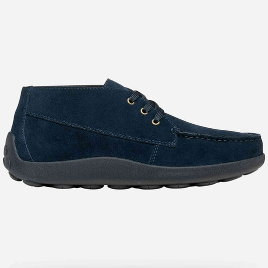 Mocassino stringato GEOX "Spherica EC14" U66HLA blu