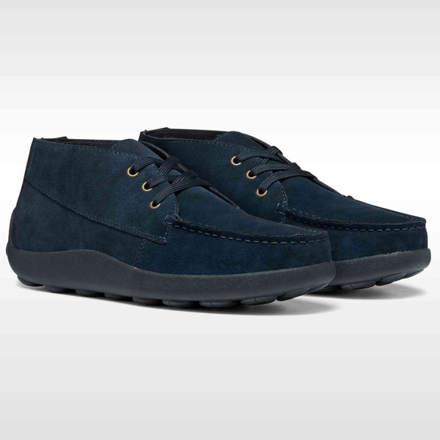 Mocassino stringato GEOX "Spherica EC14" U66HLA blu