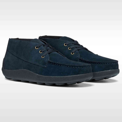 Mocassino stringato GEOX "Spherica EC14" U66HLA blu