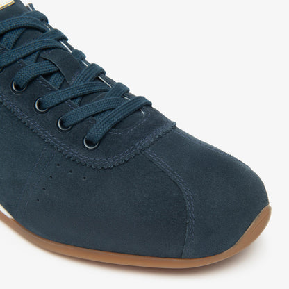 Sneakers NeroGiardini Uomo E601120-207 in Camoscio Blu | Comode Made in Italy