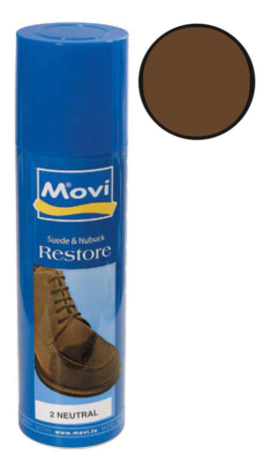 Spray ravvivante per camoscio e nubuck di colore marrone