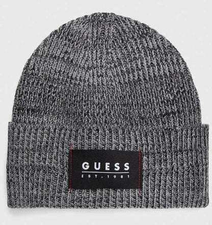 Cappello Guess art.AM5026-POL01 berretto cuffia nero/grigio