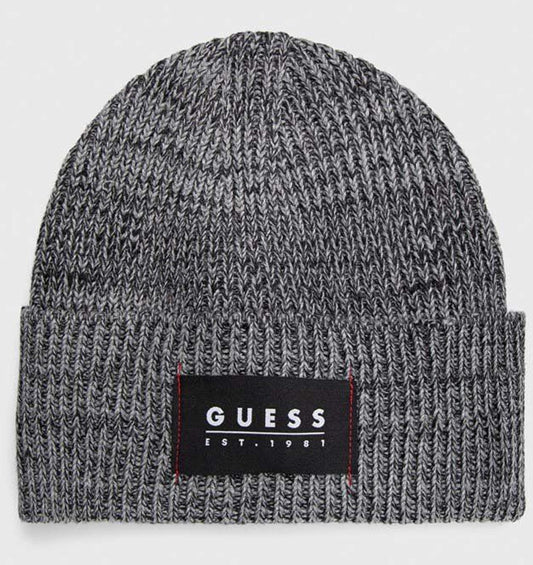 Cappello Guess art.AM5026-POL01 berretto cuffia nero/grigio
