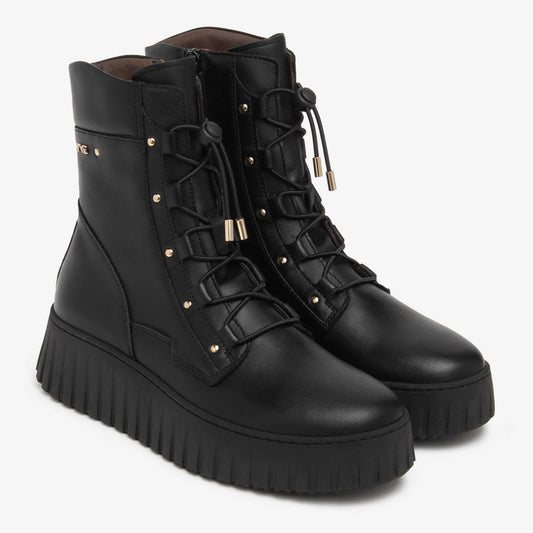 Anfibio NeroGiardini I618123D-100 scarpe donna