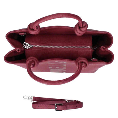 Borsa a mano REBELLE ASE BIG  oxblood cartella bordeaux