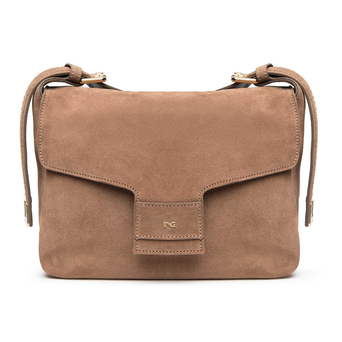Borsa a spalla in pelle NeroGiardini I644324D-442 donna