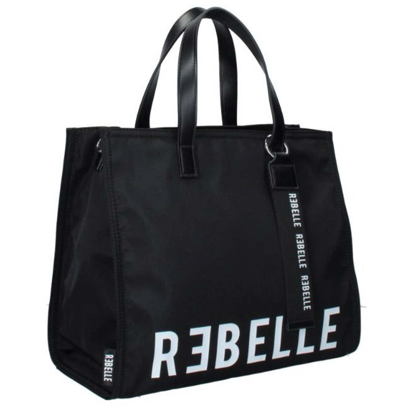 Borsa shopping  REBELLE ELECTRA NYLON nera