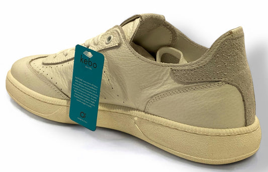 Sneaker KEBO LG5020  scarpe uomo pelle bianco
