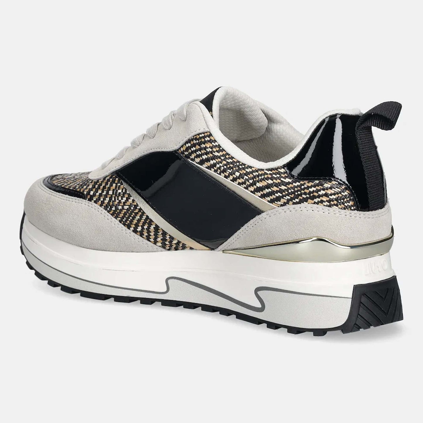 Sneakers LIU JO "Maxi Wonder 97" BA6007 nero/latte