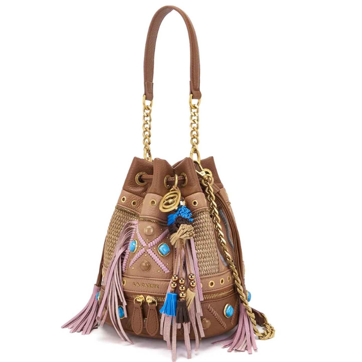 Secchiello La Carrie Jungle 161M-EB-182-SYR Borsa multi cotto