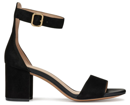 Sandali GEOX "Virnilisa"  in camoscio nero