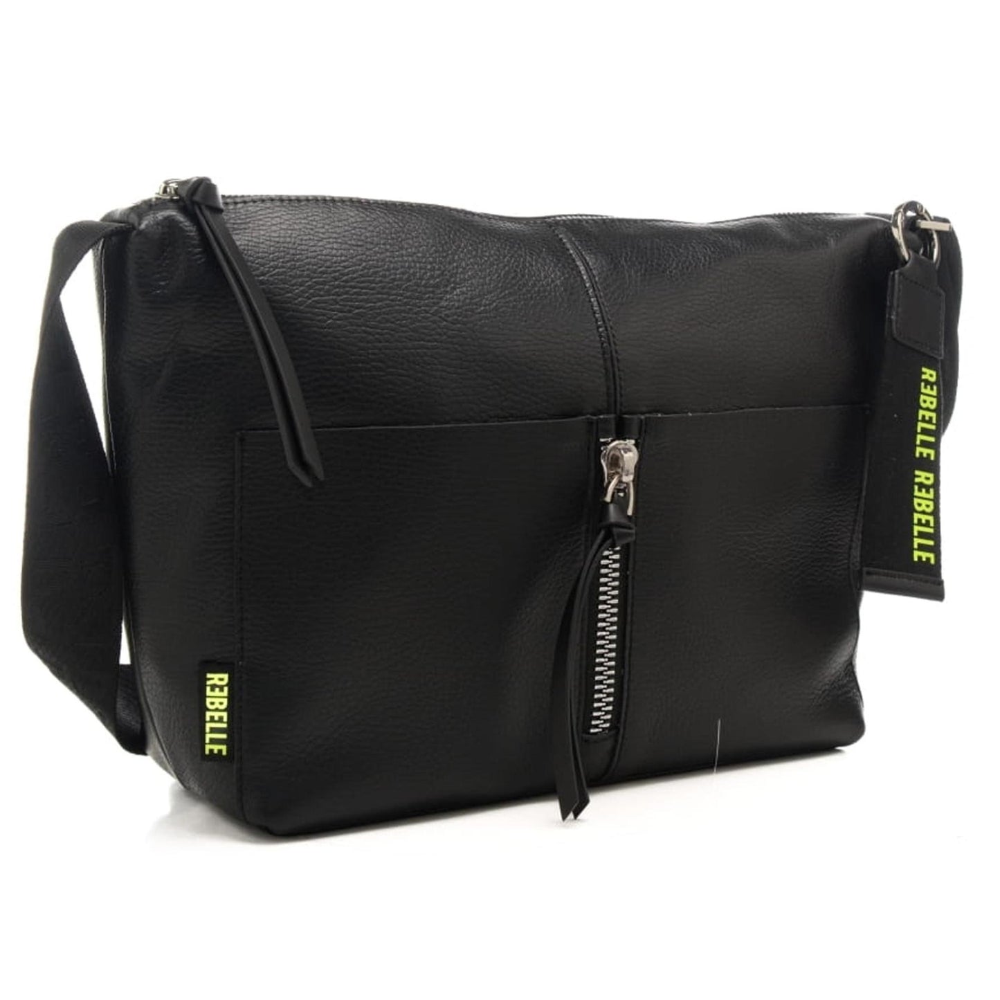 Borsa a spalla  REBELLE LYCAENA SMALL borsa donna in pelle nera