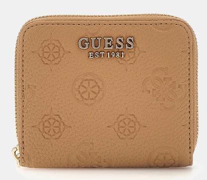 Portafoglio Guess SWPG93 Cresidia Small Zip Around beige