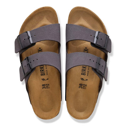 Sandali Arizona Unisex Birkenstock Velvet Grey | Calzata Stretta 1032023 (39-45)