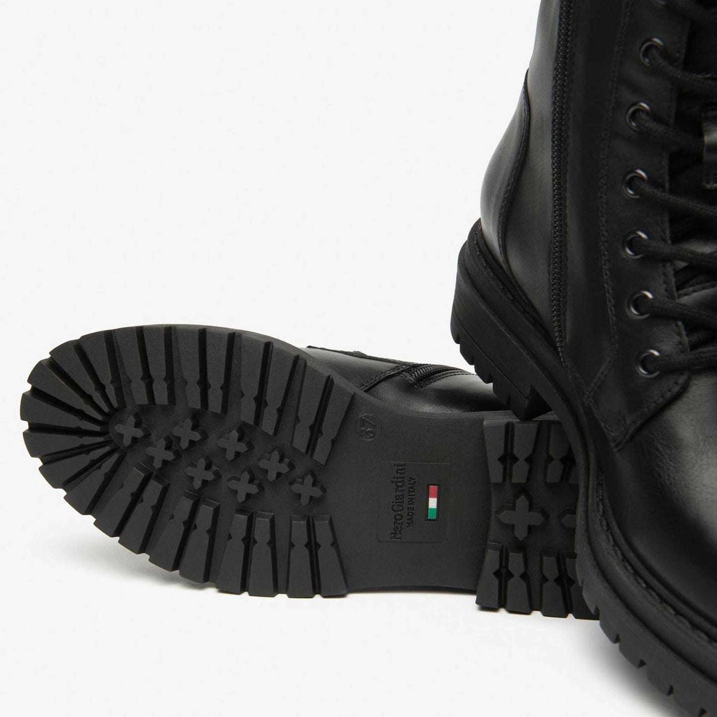 Anfibi NeroGiardini I514833D-100 I514833 4833 donna