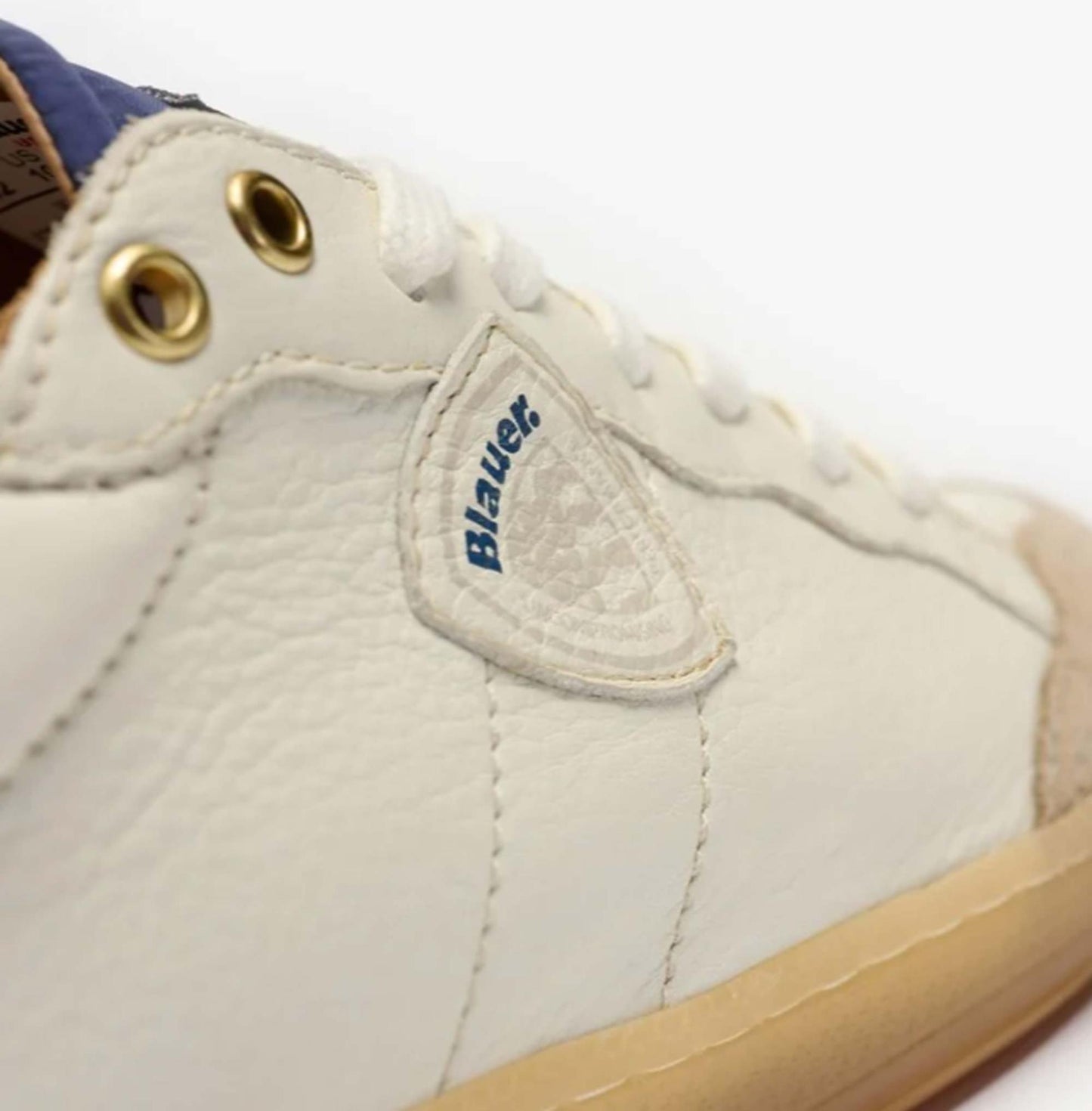 Sneaker Blauer MURRAY21 Bianco/blu/marrone