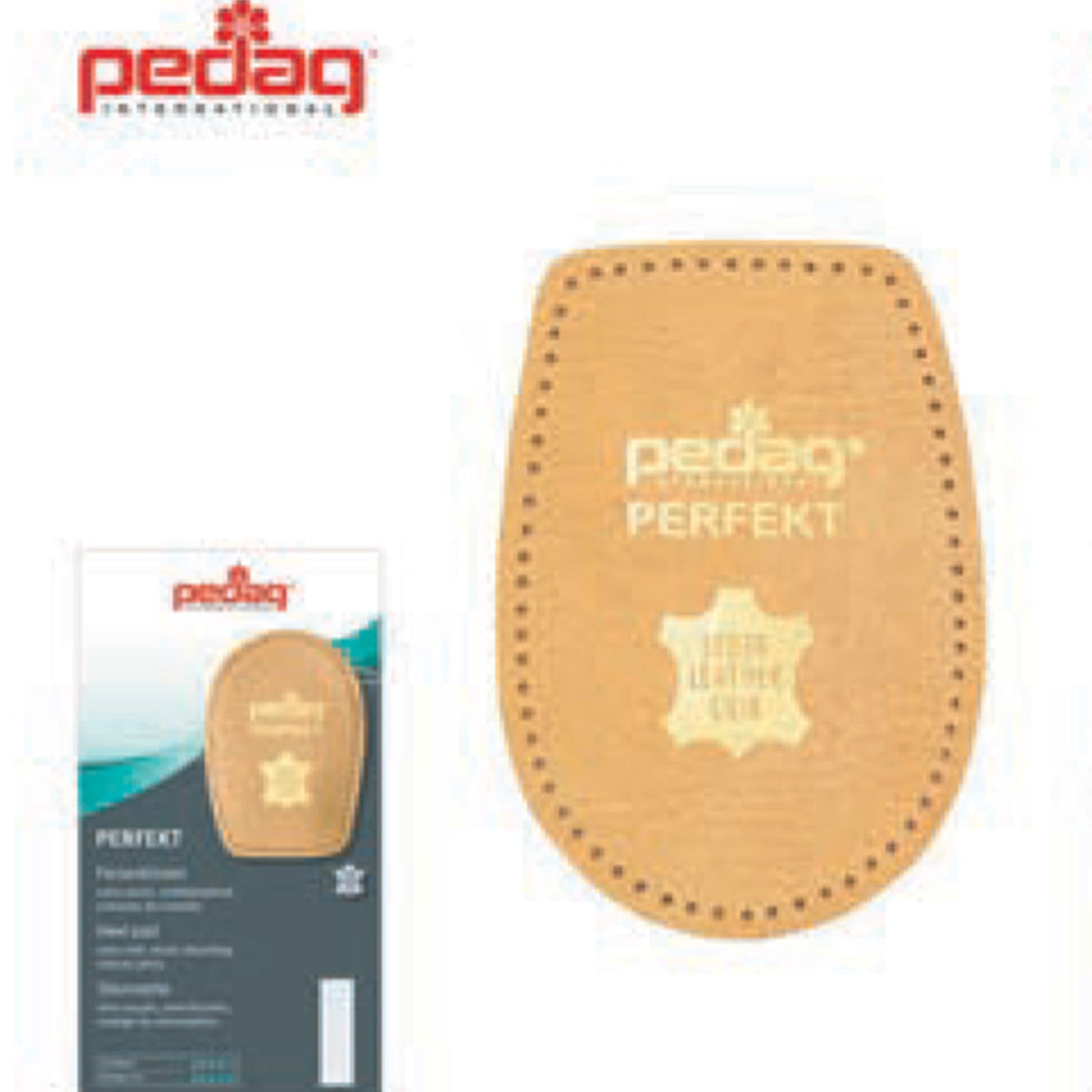 Alzatacco MOVI rialzo tallone 1 cm in lattice rivestito in pelle