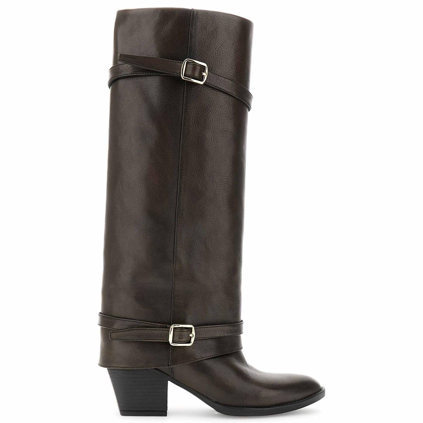 Stivali CafèNoir MA1004 al ginocchio marrone
