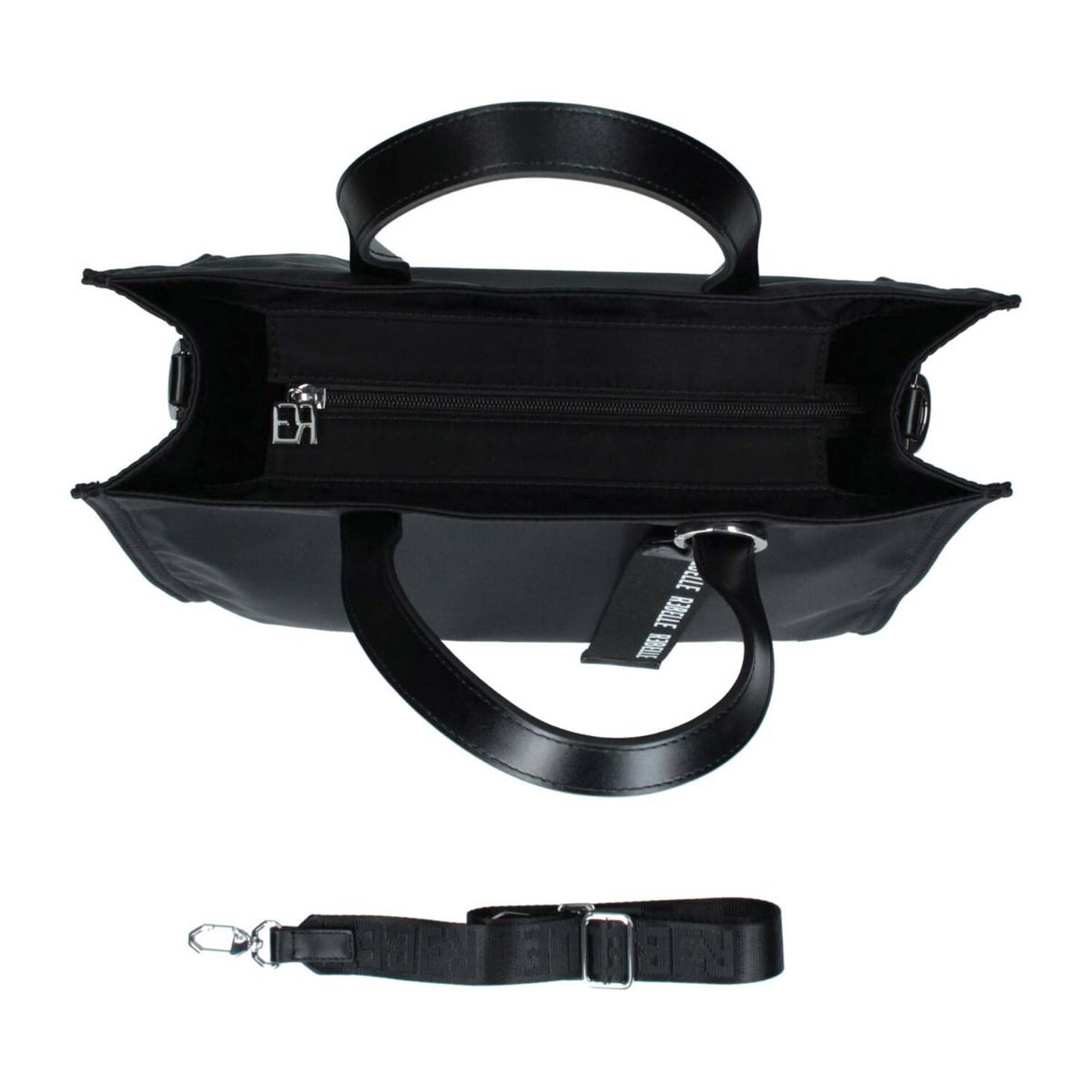 Borsa shopping  REBELLE ELECTRA NYLON nera