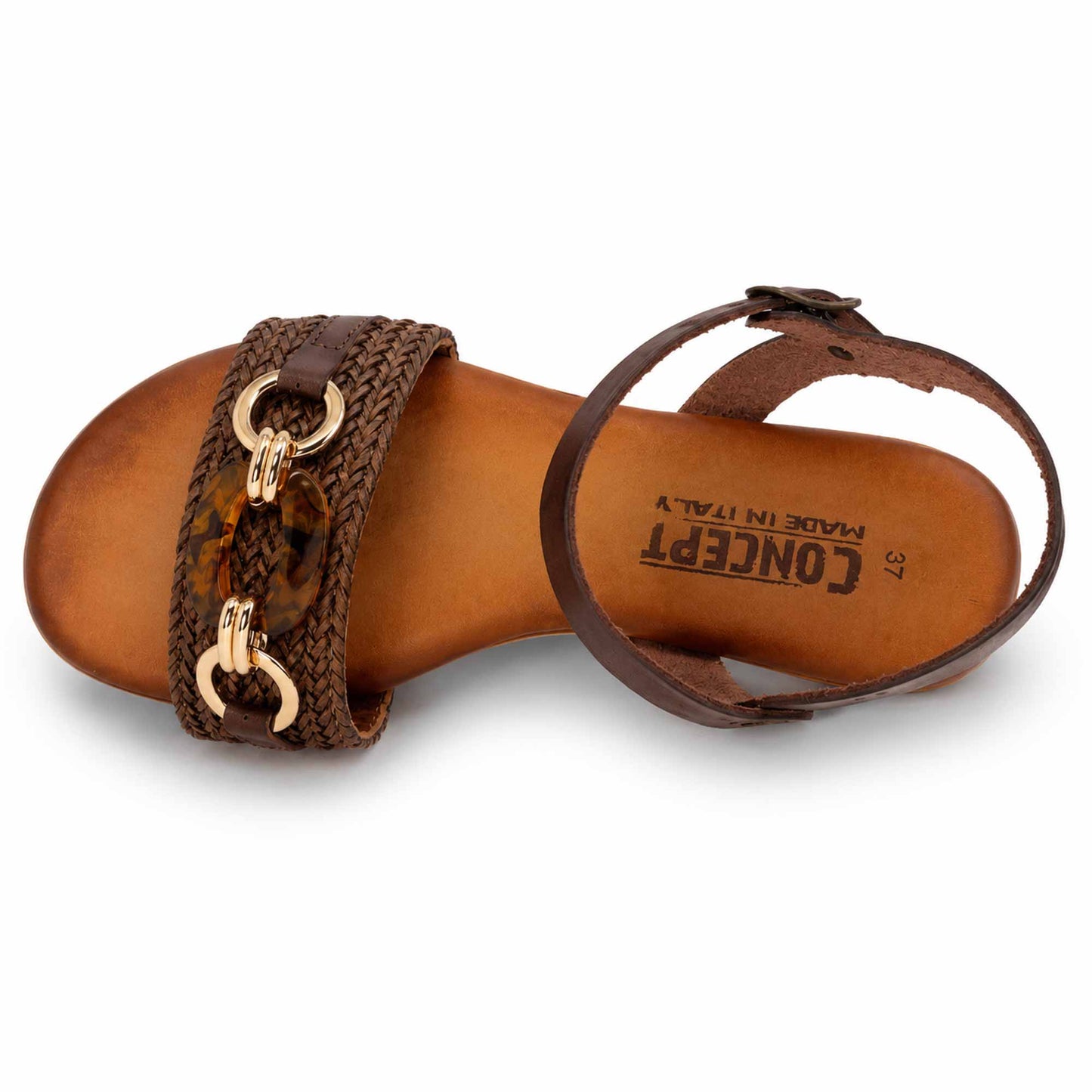 Sandalo Concept 17112 donna marrone