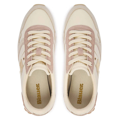 Sneaker Blauer MILLEN03 scarpe  donna crema