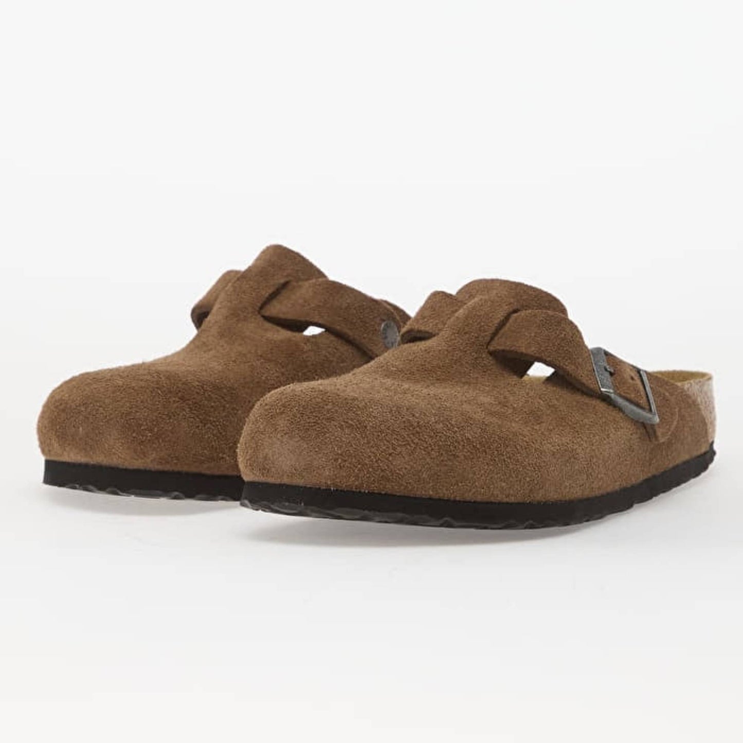 Sabot Boston  Birkenstock 1032795 camoscio Dark Tea (41-45)