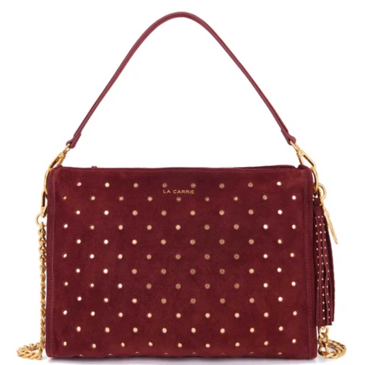 Borsa a spalla Downtown La Carrie 162P-MD-240 donna Rossa