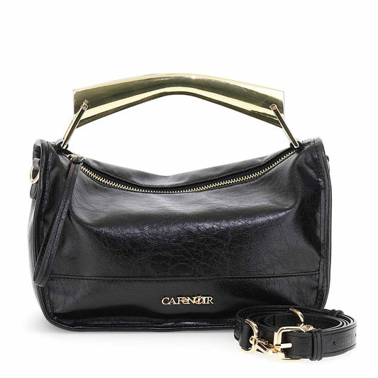 Minibag CafèNoir YF0912 in naplak  nera