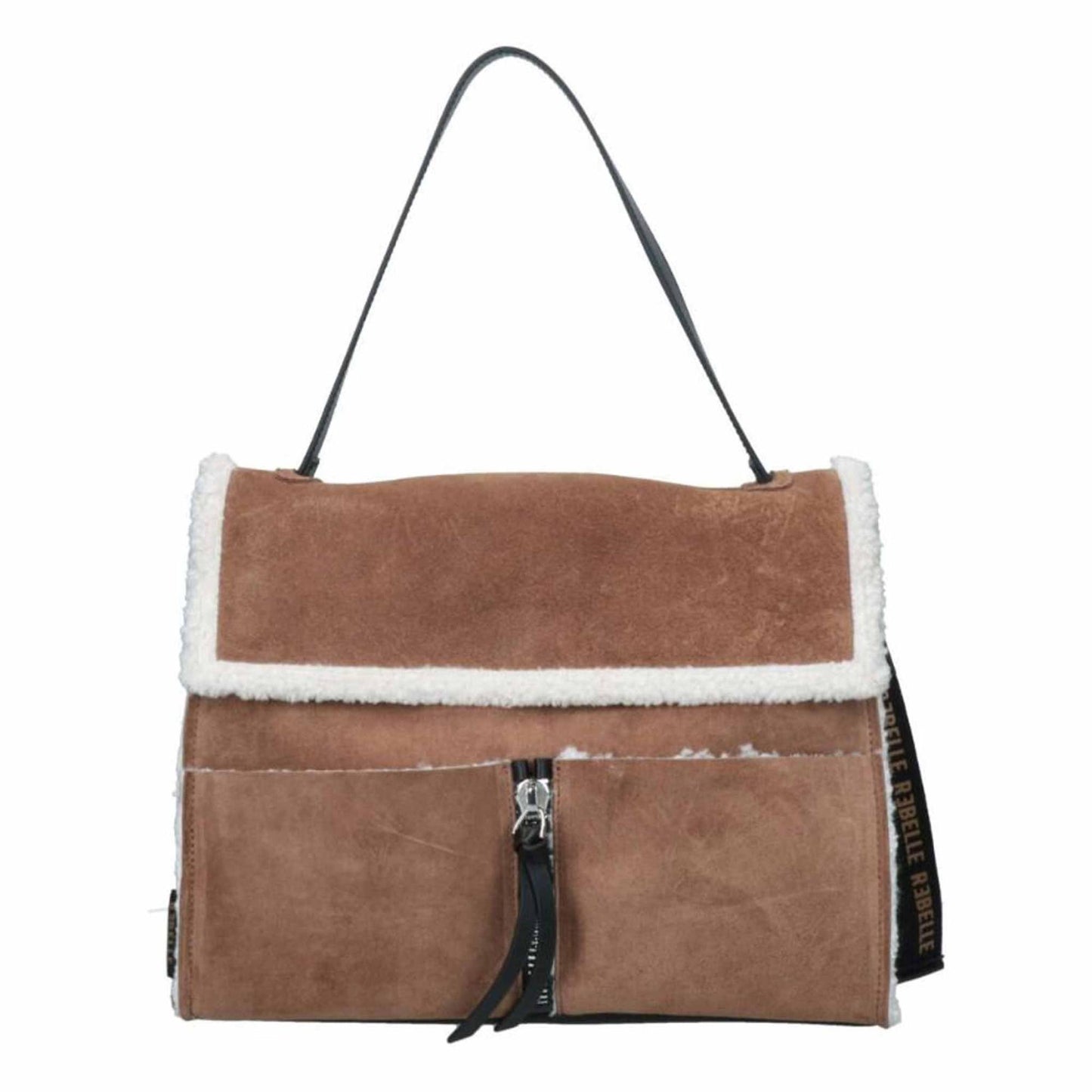 Borsa a cartella  REBELLE CLIO HYPER borsa donna in pelle marrone