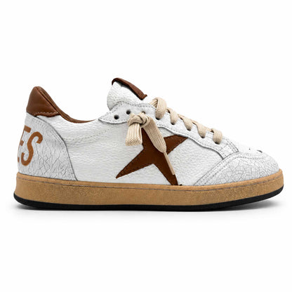 Sneaker Divine Follie "BALY" donna bianco/marrone