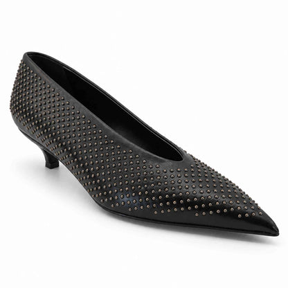 Decolte borchiato Divine Follie 7376 nero