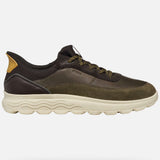 Sneakers GEOX "Spherica Plus" U56MPA militare/marrone
