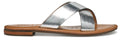 Sandali GEOX "Sozy" D55LXH ciabatte laminato argento