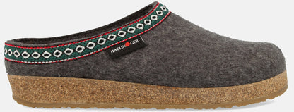 Pantofole HAFLINGER "Franzl" 71100104 Grigio antracite