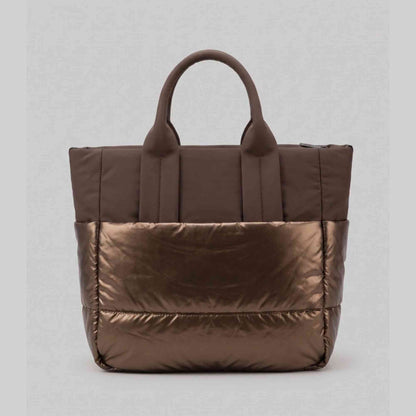 Tote Bag Blauer QUARTXL01 donna in nylon marrone