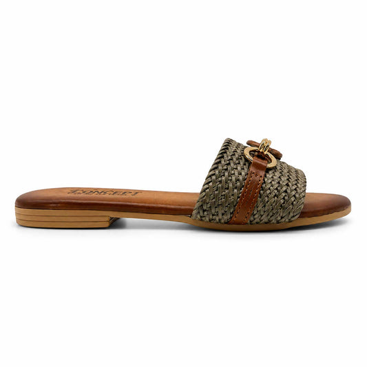 Ciabatta Concept 17113 Sandali donna Verde Salvia