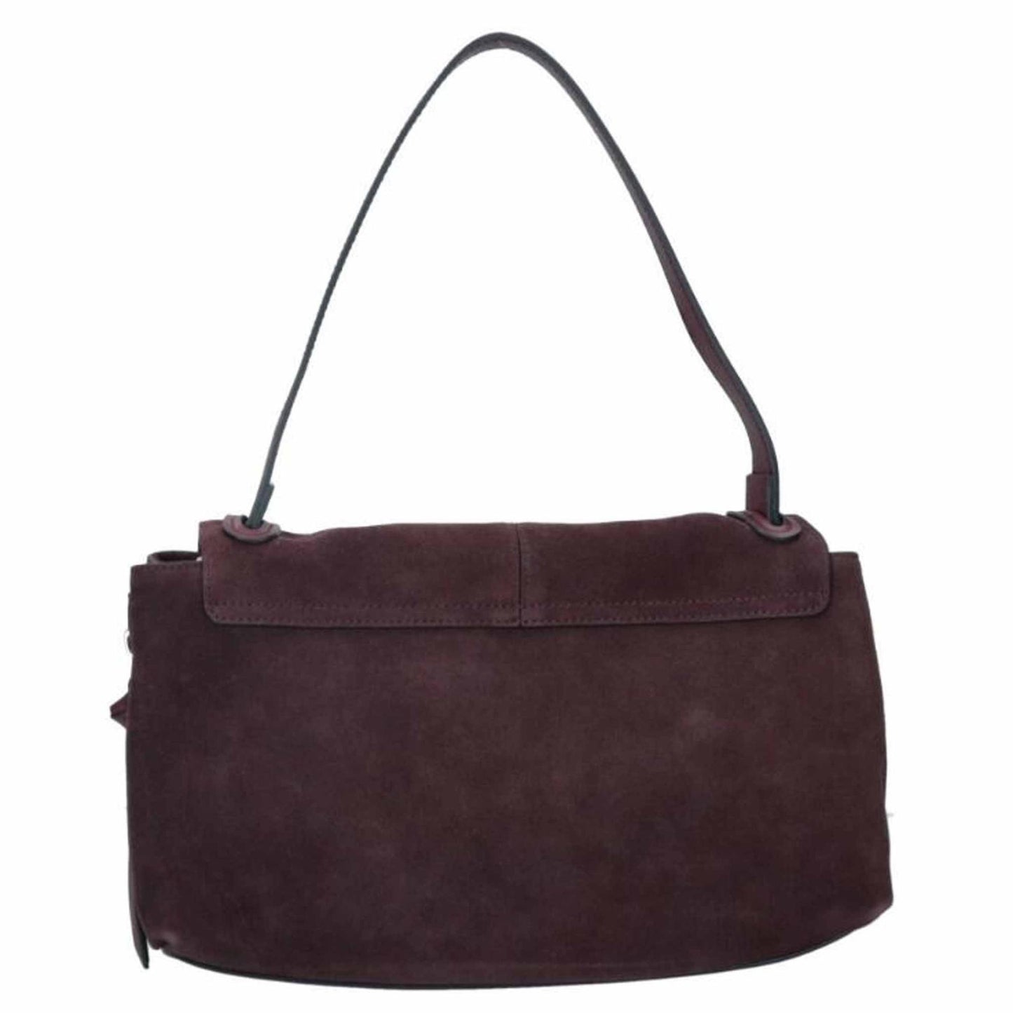 Borsa a spalla  REBELLE HYLA in camoscio bordeaux