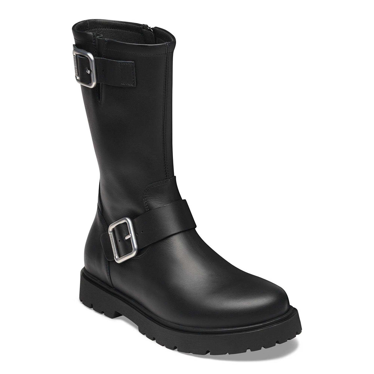 Stivali Birkenstock Highwood Mid Wire Buckle 1032799 Nero Biker Donna | Calzata Stretta