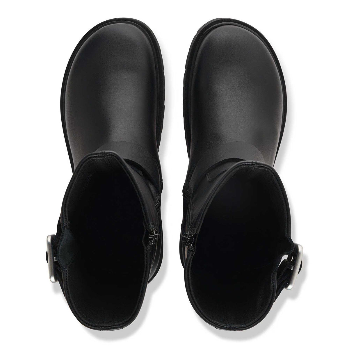 Stivali Birkenstock Highwood Mid Wire Buckle 1032799 Nero Biker Donna | Calzata Stretta