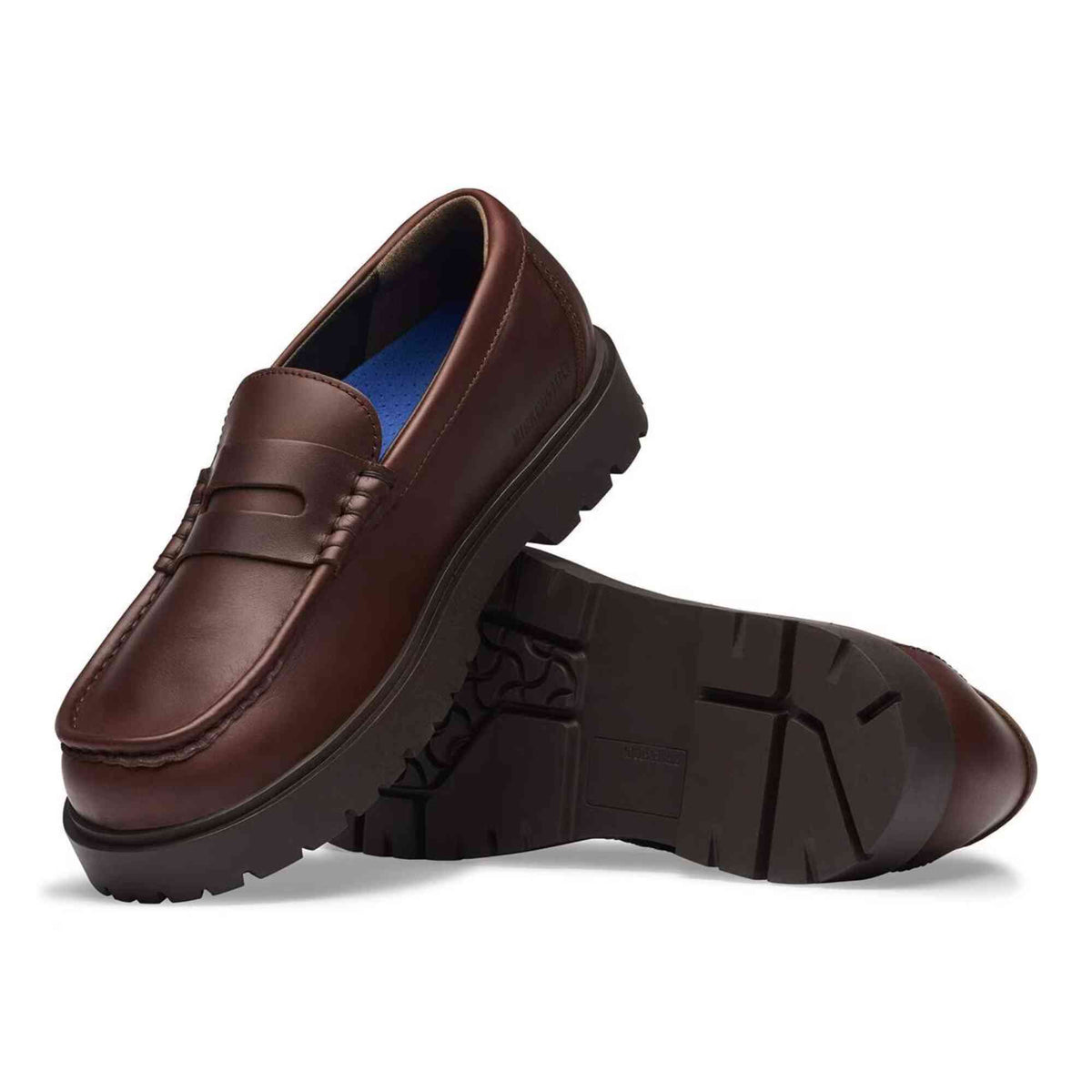 Birkenstock Highwood Loafer donna 1032660 pelle anilina marrone Carafe