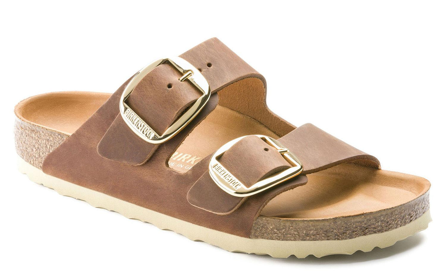 Sandali Arizona Big Buckle Birkenstock in pelle marrone 1011073 (35-41)