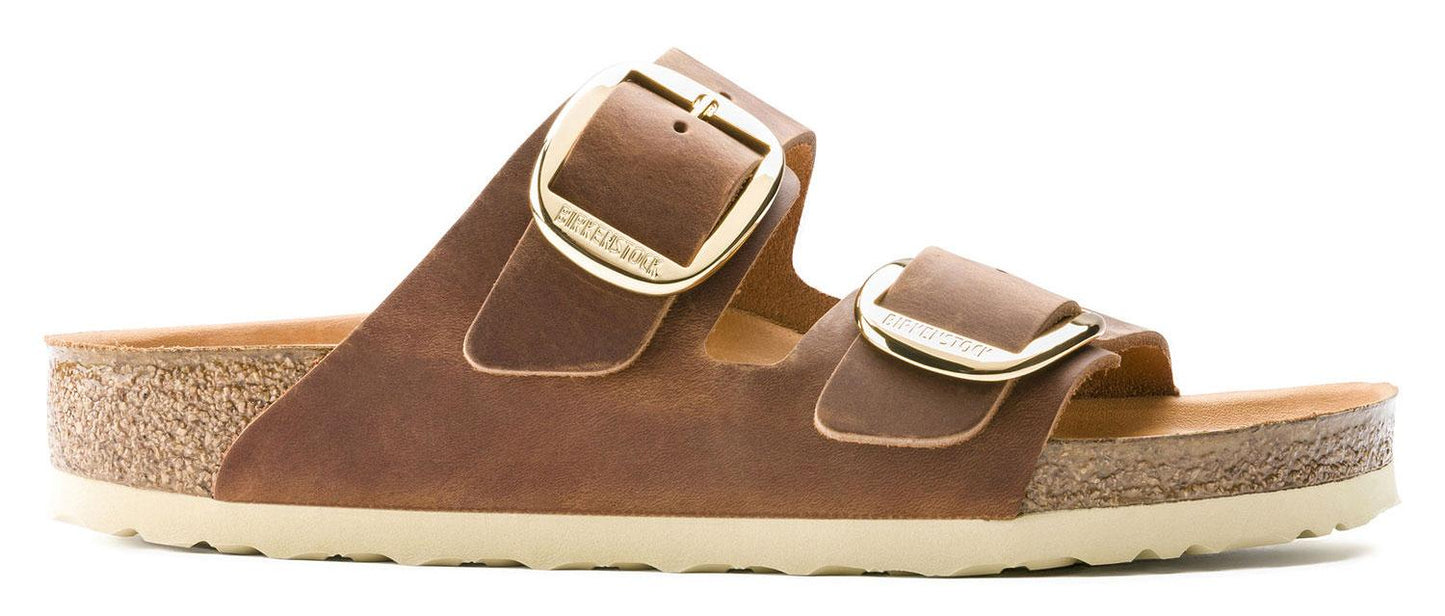 Sandali Arizona Big Buckle Birkenstock in pelle marrone 1011073 (35-41)