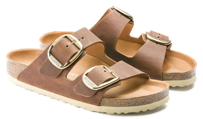 Sandali Arizona Big Buckle Birkenstock in pelle marrone 1011073 (35-41)