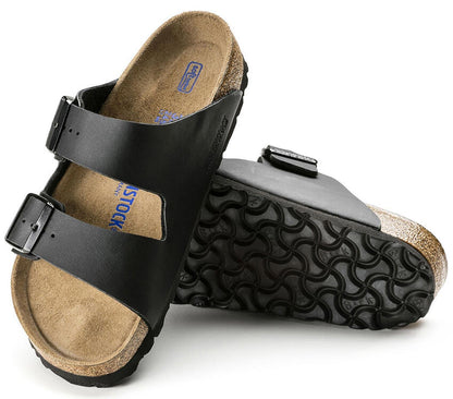Sandali Arizona Soft Birkenstock  0551253 nero plantare morbido (41-47)